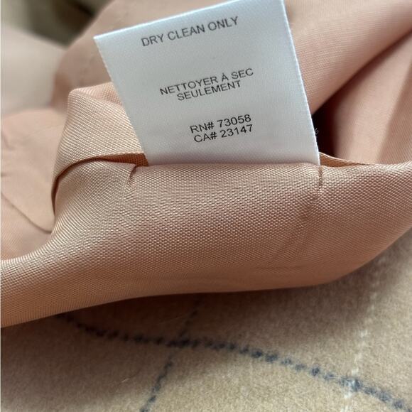 NWT Talbots Women’s Wool Blend Tan Plaid Wrap Skirt Size 16 - Picture 7 of 9